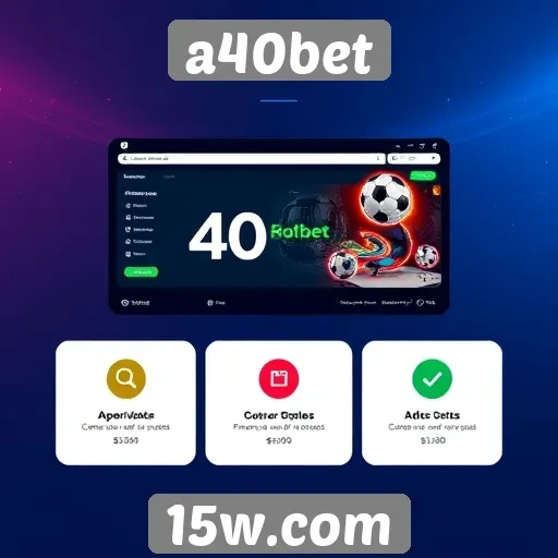 Análise das funcionalidades do site a40bet