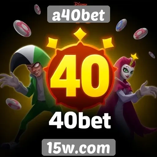 Variedade de jogos disponíveis na plataforma A40bet